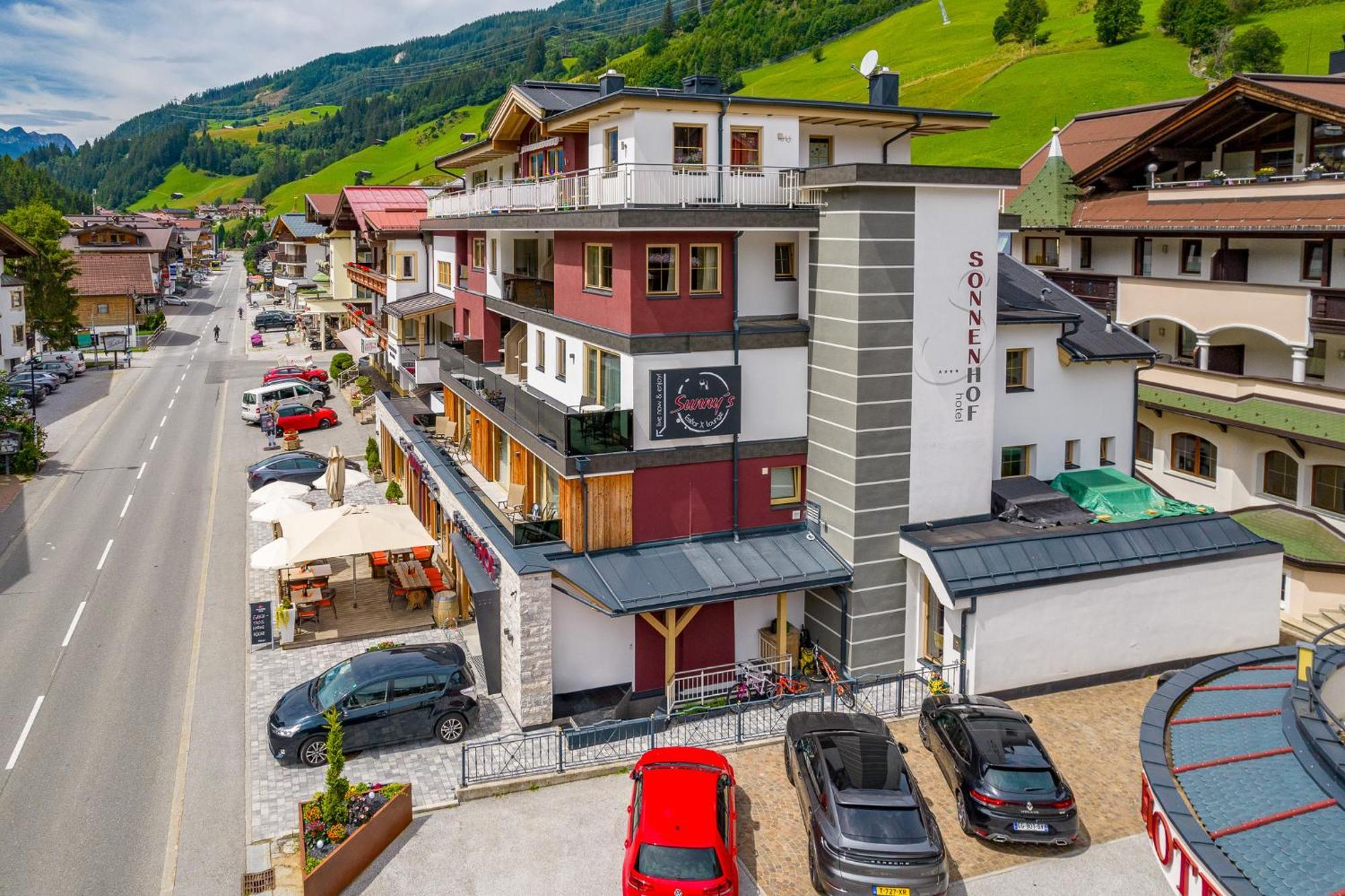 Hotel Sonnenhof Gerlos Centrum Exterior photo